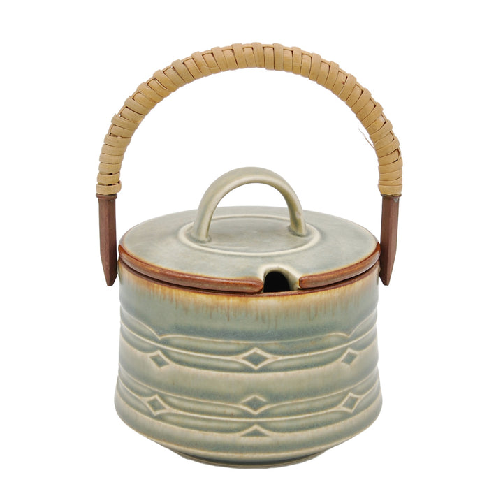 J.H. Quistgaard Rune Sugar Bowl, vintage sugar pot Quistgaard