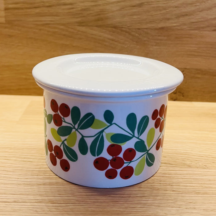 Arabia Pomona Jam Pot Berry Ø 9,5cm, vintage Jam pot Arabia