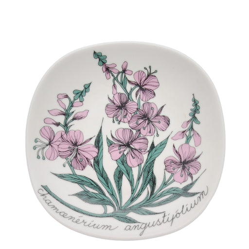 Arabia Botanica Chamaenerion Angustifolium Plate, vintage Decorative plates Arabia   