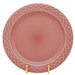 J.H. Quistgaard Cordial Palet Plate pink Ø 24cm, vintage Plate Quistgaard Cordial Palet   