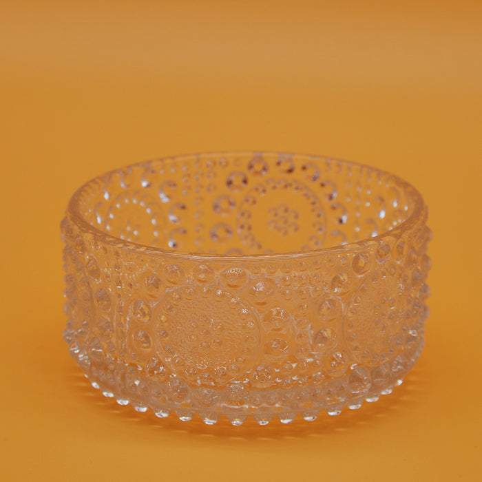 Riihimäen Grapponia Clear Bowl Ø 9,5cm, vintage bowl Riihimäen   